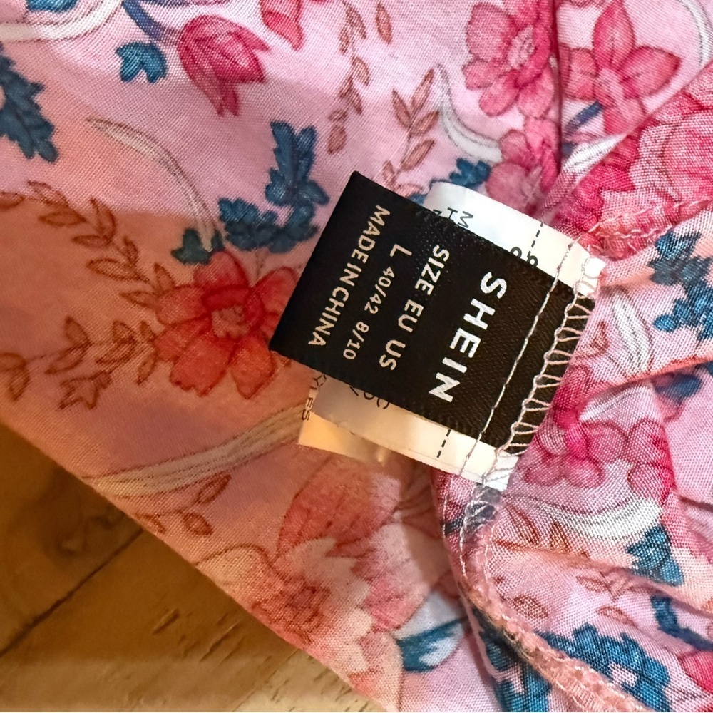 💥Floral Pink Women's Top - Picture 3 of 3
